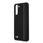 BMW silikoninis dėklas Samsung Galaxy S21+ – juodas -- Samsung Galaxy S21+