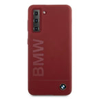 BMW silikoninis dėklas Galaxy S21+ – raudonas -- Samsung Galaxy S21+
