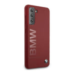 BMW silikoninis dėklas Galaxy S21+ – raudonas -- Samsung Galaxy S21+