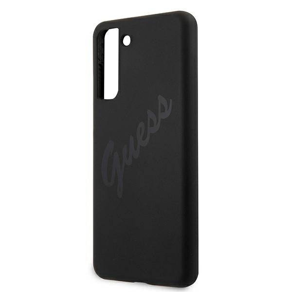 Guess silikoninis dėklas Galaxy S21+ – juodas -- Samsung Galaxy S21+