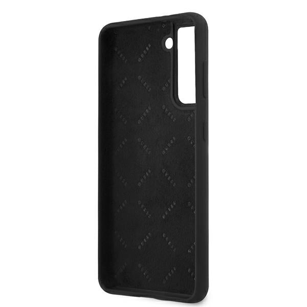 Guess silikoninis dėklas Galaxy S21+ – juodas -- Samsung Galaxy S21+