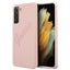 Guess Silicone Vintage dėklas Galaxy S21+ – rožinis -- Samsung Galaxy S21+