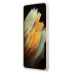 Guess Silicone Vintage dėklas Galaxy S21+ – rožinis -- Samsung Galaxy S21+