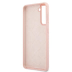 Guess Silicone Vintage dėklas Galaxy S21+ – rožinis -- Samsung Galaxy S21+