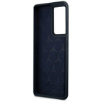 Mercedes-Benz silikoninis dėklas Galaxy S21 Ultra – mėlynas -- Samsung Galaxy S21 Ultra