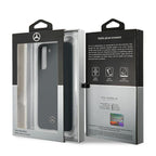 Mercedes-Benz silikoninis dėklas Galaxy S21+ – mėlynas -- Samsung Galaxy S21+