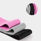 Wozinsky audinės pratimų juostos - 3 pasipriešinimo juostų rinkinys pratimams, jogai, fitnesiui, CrossFit (WFB-01) --...