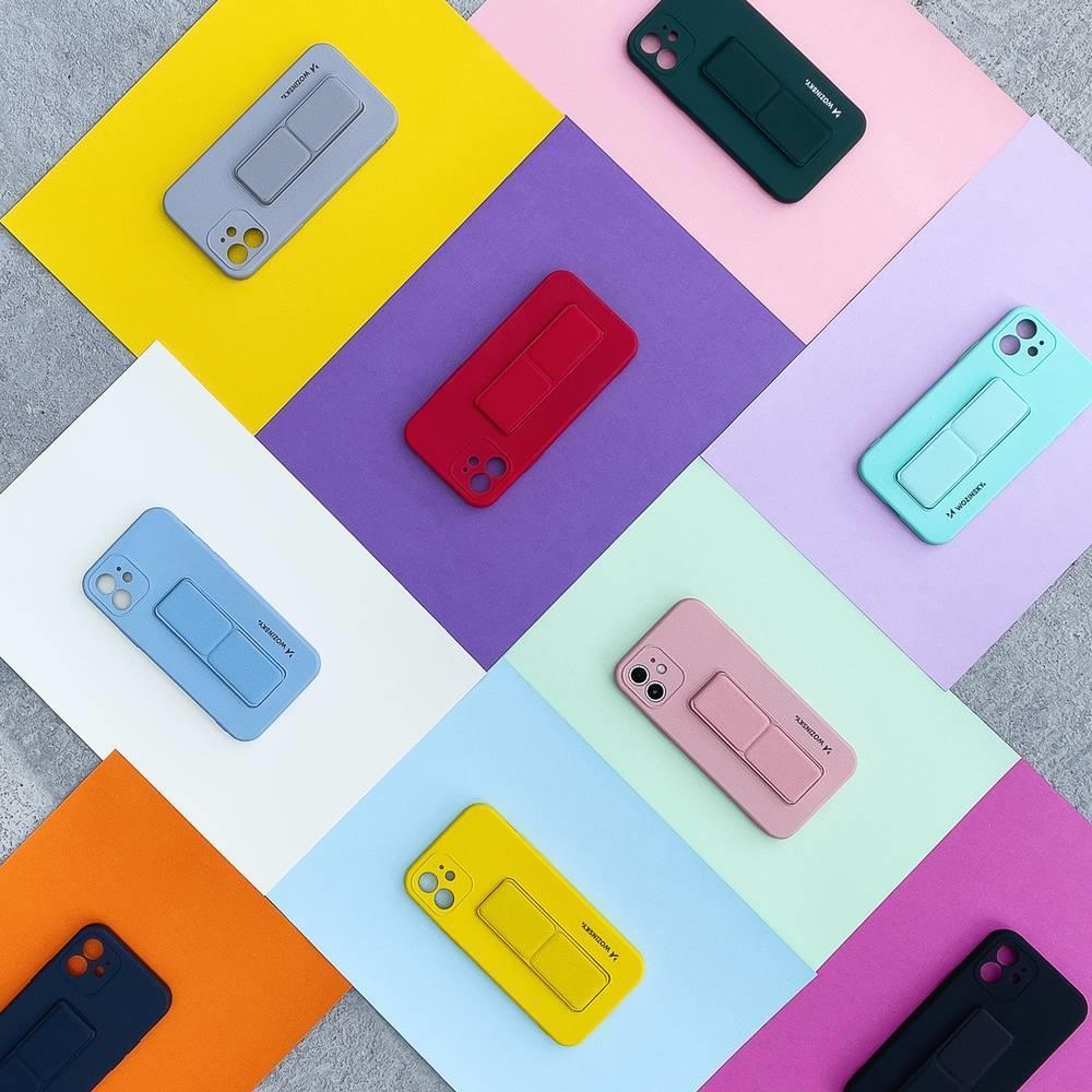 Wozinsky Kickstand dėklas iPhone 12 Pro – tamsiai mėlynas -- iPhone 12 Pro