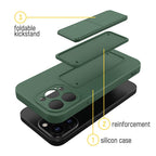 Wozinsky Kickstand dėklas Galaxy S21+ 5G – juodas -- Samsung Galaxy S21+