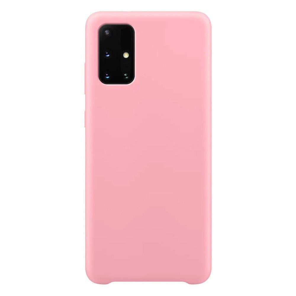 Silikoninis dėklas Samsung Galaxy A72 4G – rožinis -- Samsung Galaxy A72