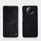 Nillkin Qin odinis dėklas Xiaomi Redmi Note 9T 5G – rudas -- Xiaomi Redmi Note 9T