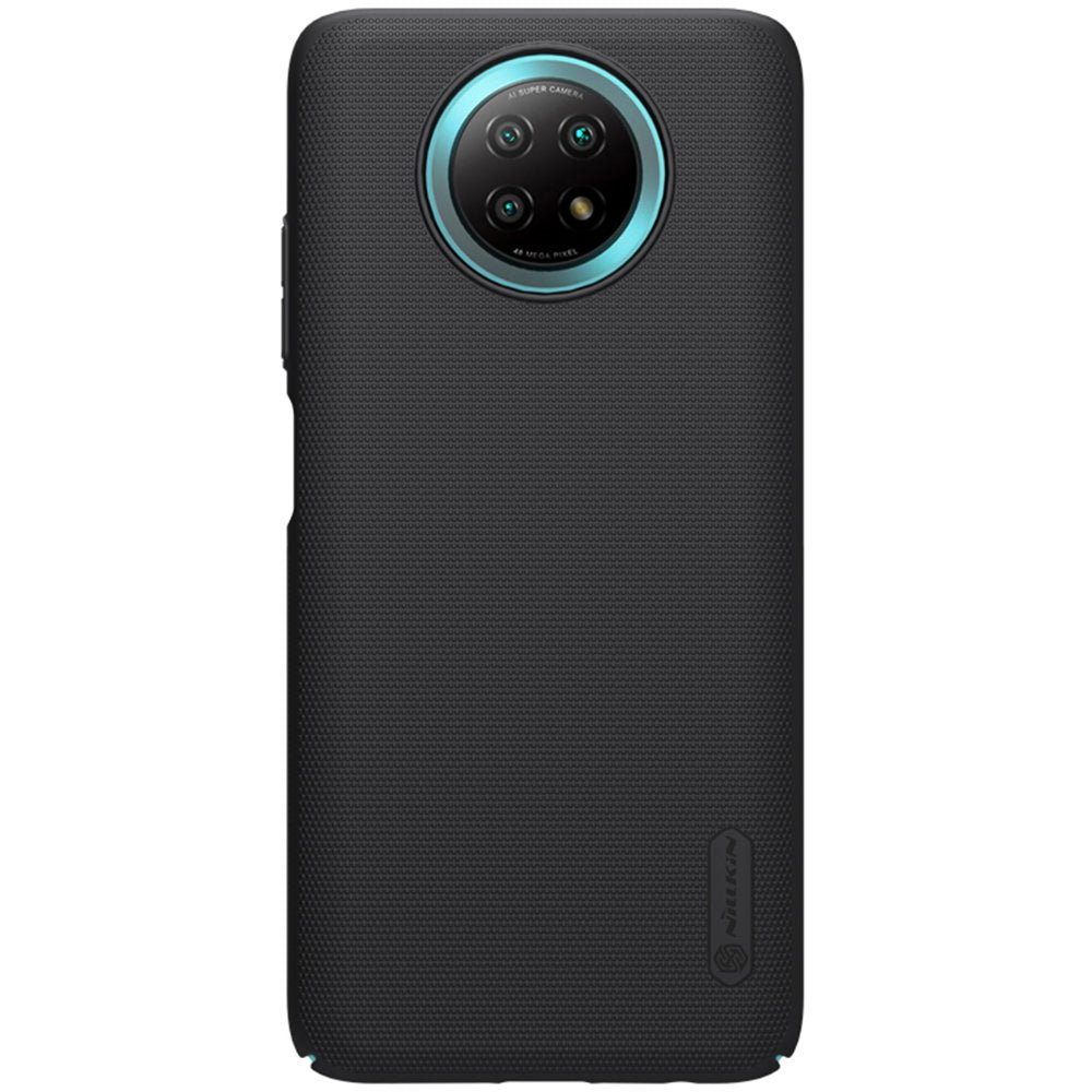 Nillkin Super Frosted Shield dėklas Redmi Note 9T 5G – juodas -- Xiaomi Redmi Note 9T