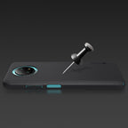 Nillkin Super Frosted Shield dėklas Redmi Note 9T 5G – juodas -- Xiaomi Redmi Note 9T