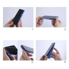 Nillkin Super Frosted Shield dėklas Redmi Note 9T 5G – juodas -- Xiaomi Redmi Note 9T