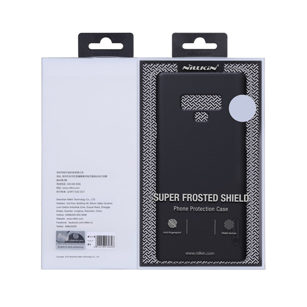 Nillkin Super Frosted Shield dėklas Redmi Note 9T 5G – juodas -- Xiaomi Redmi Note 9T