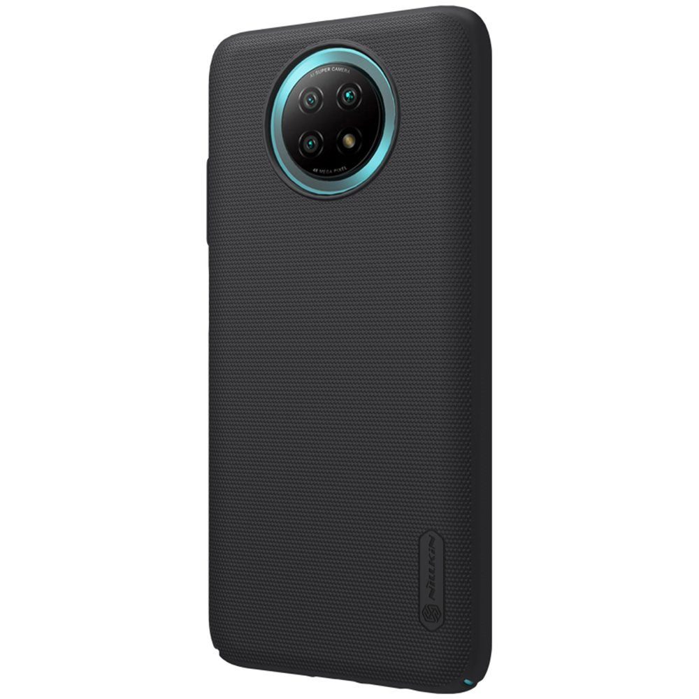 Nillkin Super Frosted Shield dėklas Redmi Note 9T 5G – juodas -- Xiaomi Redmi Note 9T