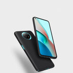 Nillkin Super Frosted Shield dėklas Redmi Note 9T 5G – juodas -- Xiaomi Redmi Note 9T
