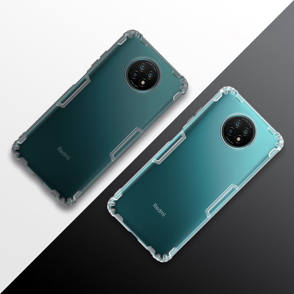 Nillkin Nature skaidrus dėklas Xiaomi Redmi Note 9T 5G -- Xiaomi Redmi Note 9T