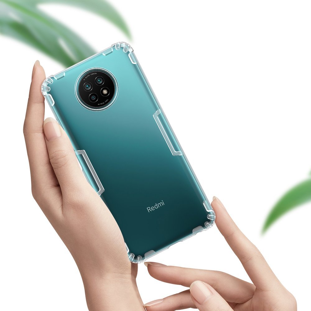Nillkin Nature skaidrus dėklas Xiaomi Redmi Note 9T 5G -- Xiaomi Redmi Note 9T