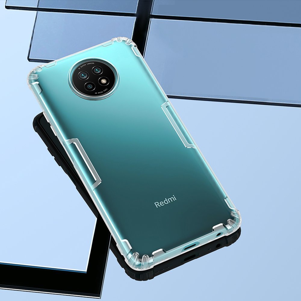 Nillkin Nature skaidrus dėklas Xiaomi Redmi Note 9T 5G -- Xiaomi Redmi Note 9T