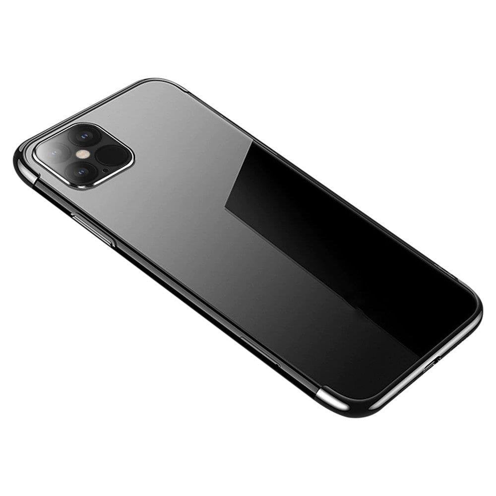 Skaidrus itin plonas dėklas Xiaomi Mi 11 – juodas -- Xiaomi Mi 11
