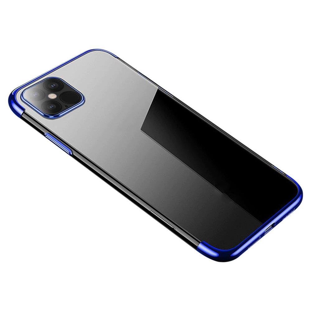 Skaidrus itin plonas TPU dėklas Xiaomi Mi 11 – mėlynas -- Xiaomi Mi 11