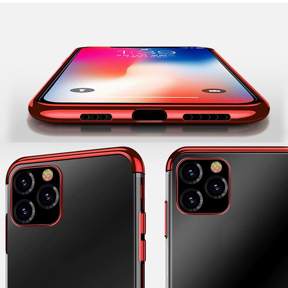 Skaidrus itin plonas TPU dėklas Xiaomi Mi 11 – mėlynas -- Xiaomi Mi 11