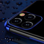 Skaidrus itin plonas TPU dėklas Xiaomi Mi 11 – mėlynas -- Xiaomi Mi 11