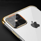 Skaidrus itin plonas TPU dėklas Xiaomi Mi 11 – mėlynas -- Xiaomi Mi 11