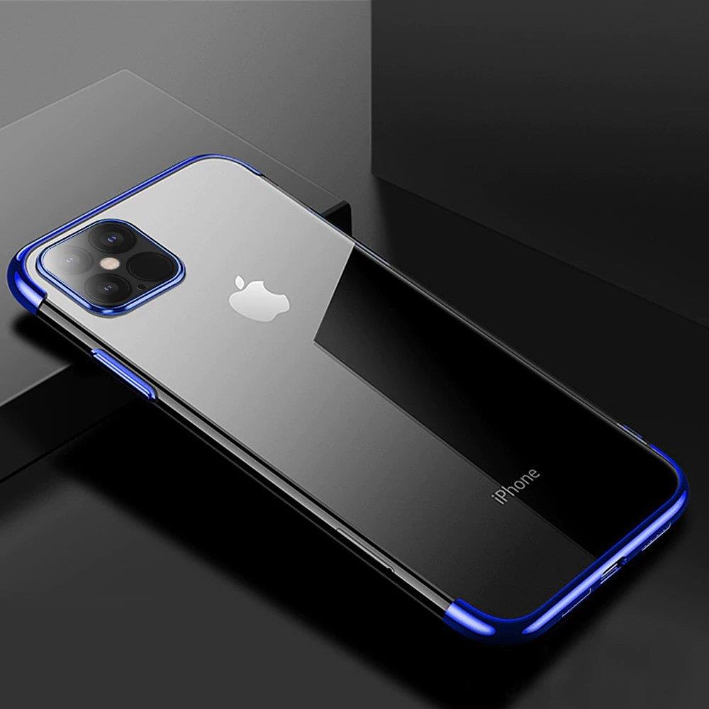 Skaidrus itin plonas TPU dėklas Xiaomi Mi 11 – mėlynas -- Xiaomi Mi 11