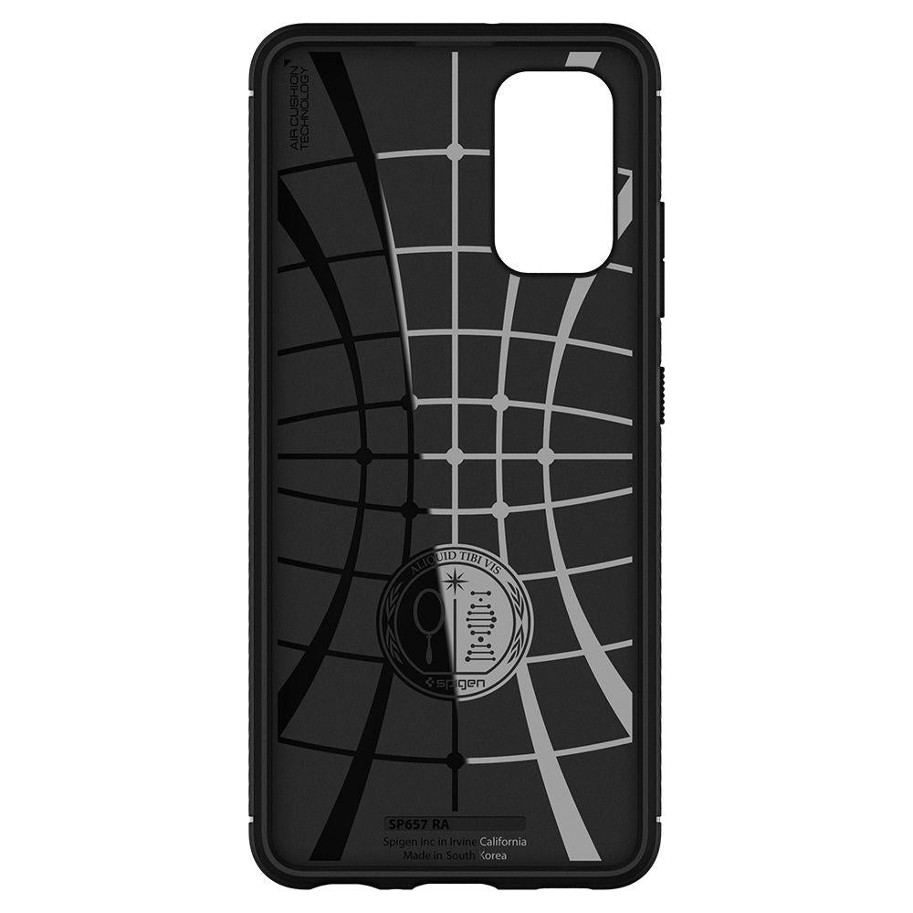 Spigen Rugged Armor dėklas Galaxy A52/A52s – juodas -- Samsung Galaxy A52 / Samsung Galaxy A52s