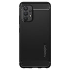 Spigen Rugged Armor dėklas Galaxy A52/A52s – juodas -- Samsung Galaxy A52 / Samsung Galaxy A52s