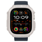 Dėklas Spigen Rugged Armor Apple Watch Ultra 1 / 2 / 3 (49 mm), smėlio spalvos -- Apple Watch Ultra (49 mm), Apple Watch...