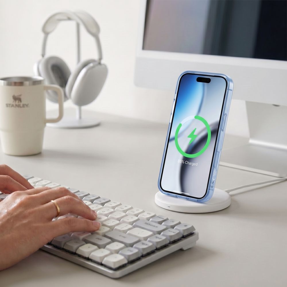 Dėklas Tech-Protect MagPeak MagSafe CC iPhone 17 Pro Max / 18 Pro Max, skaidrus -- iPhone 17 Pro Max, iPhone 18 Pro Max