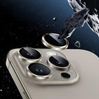 Kameros apsauginis stiklas Hofi CamRing Pro+ iPhone 16 Pro / 16 Pro Max / 17 Pro / 17 Pro Max, juodas -- iPhone 16 Pro,...