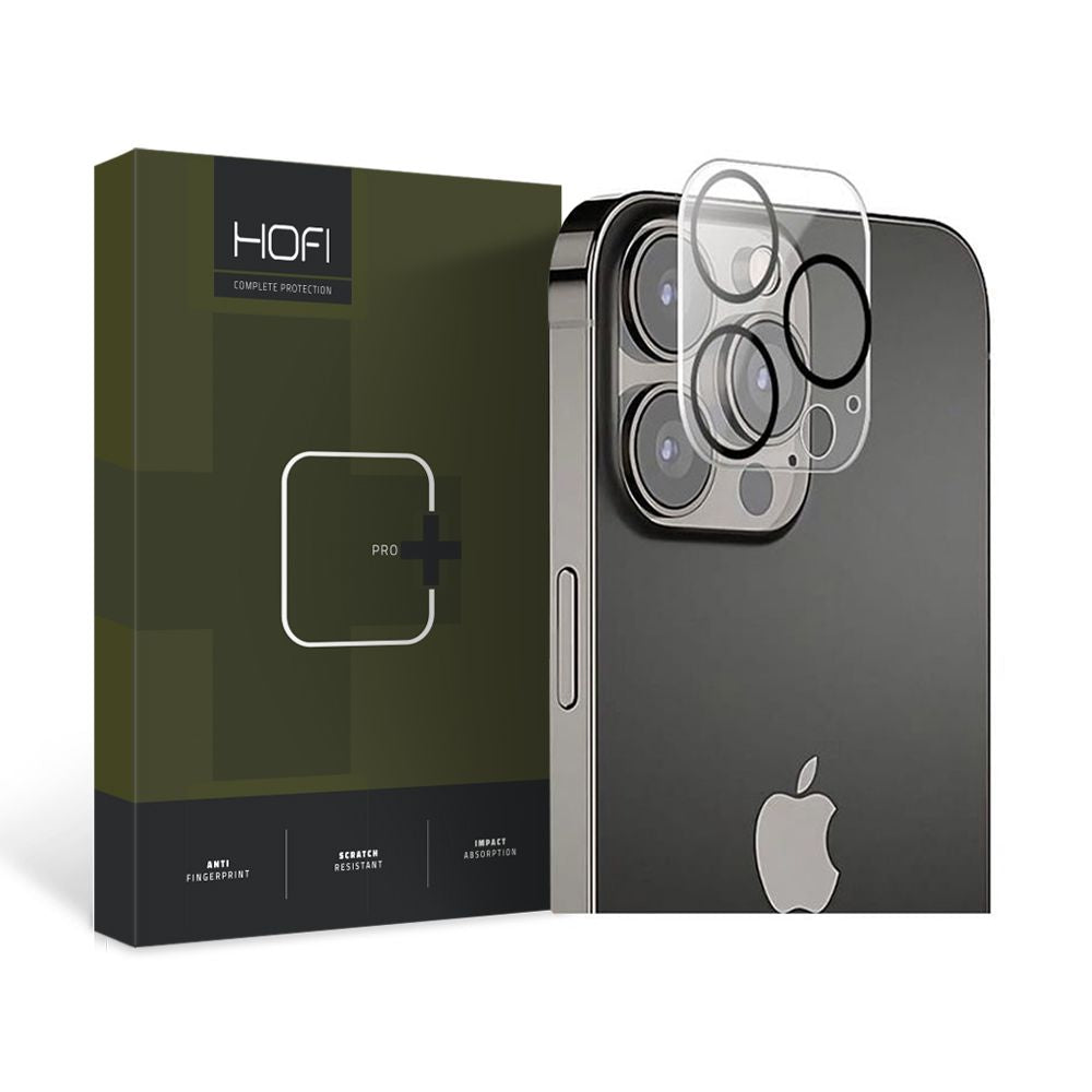 Kameros apsauginis stiklas Hofi Cam Pro+ iPhone 13 Pro / 13 Pro Max, skaidrus -- iPhone 13 Pro, iPhone 13 Pro Max