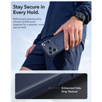 Dėklas ESR Cyber Tough Kickstand MagSafe iPhone 17 Pro Max / 18 Pro Max, mėlynas -- iPhone 17 Pro Max, iPhone 18 Pro Max