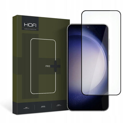 Apsauginis stiklas Hofi Glass Pro+ Galaxy S23, juodas -- Galaxy S23