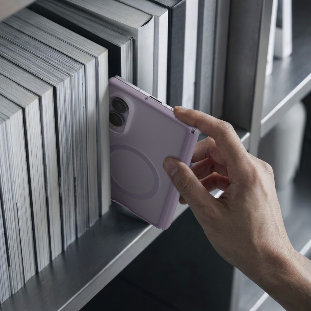 Dėklas Spigen AirSkin Zero MagSafe Galaxy Z Fold 8, levandų -- Galaxy Z Fold 8