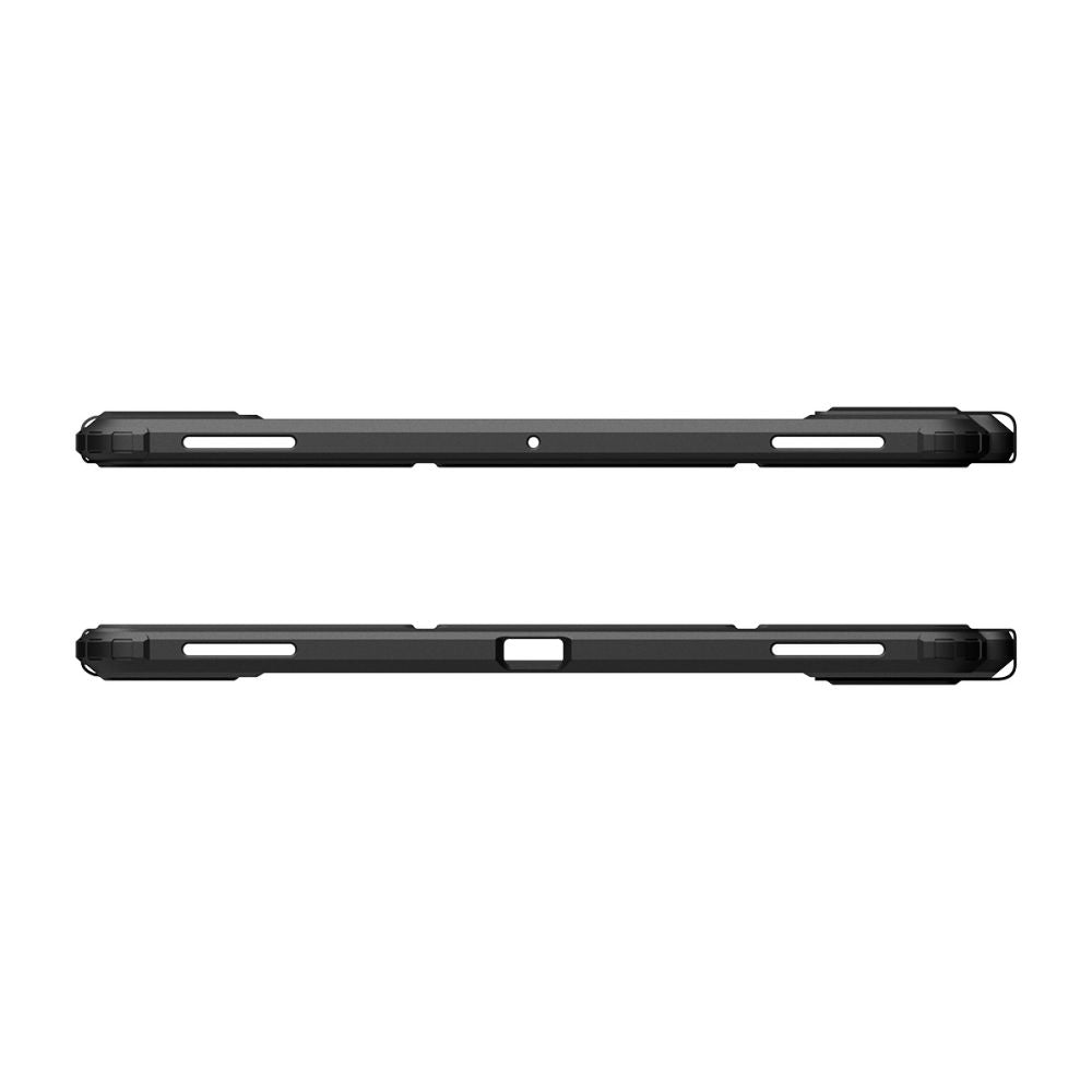 Dėklas Spigen Airskin Pro Galaxy Tab S11 Ultra / S12 Ultra 14.6, juodas -- Galaxy Tab S11 Ultra, Galaxy Tab S12 Ultra