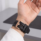 Dirželis Tech-Protect Silicone Garmin Fenix 5S / 5S Plus / 6S / 6S Pro / 7S / 8 / 9 / 9 Pro (43 mm), juodas -- Garmin...