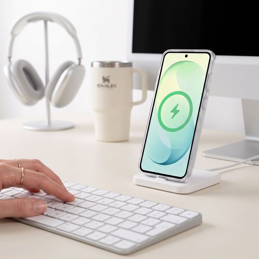 Dėklas Tech-Protect FlexAir Hybrid MagSafe Galaxy S26 FE, skaidrus -- Galaxy S26 FE