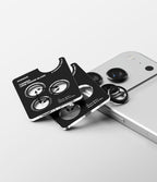 Kameros apsauginis stiklas Ringke Camera Frame Protector iPhone 18 Pro / 18 Pro Max, 2 vnt., juodas -- iPhone 18 Pro,...