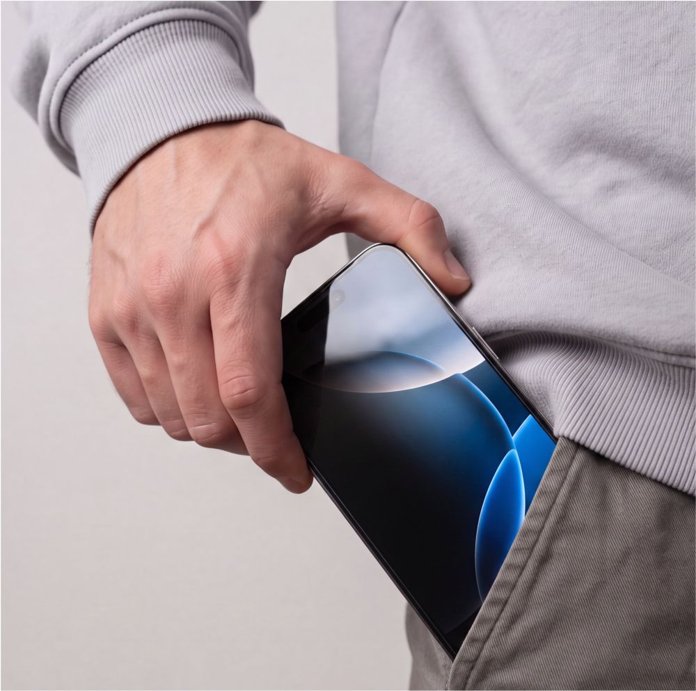 Apsauginis stiklas Tech-Protect Quick Set Spy+ iPhone 18 Pro, privatumo, 2 vnt. -- iPhone 18 Pro