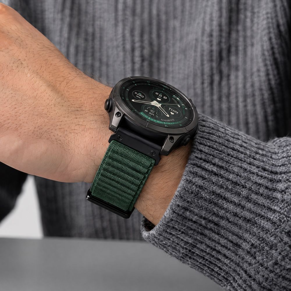 Dirželis Tech-Protect NylonLoop Garmin Fenix 5X / 5X Plus / 6X / 6X Pro / 7X / 8 / 8 Pro / 9 / 9 Pro (51 mm), Military...