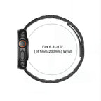 Dirželis Tech-Protect Stainless Apple Watch 8 / 9 / 10 / 11 / 12 / SE / Ultra (44 / 45 / 46 / 49 mm), juodas -- Apple...