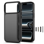 Dėklas Tech-Protect Magmat CC iPhone 17 Pro / 18 Pro, matinis juodas -- iPhone 17 Pro, iPhone 18 Pro
