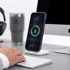 Dėklas Tech-Protect MagAir MagSafe CC iPhone 17 Pro Max / 18 Pro Max, matinis tamsiai mėlynas -- iPhone 17 Pro Max,...