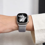 Dirželis Tech-Protect NylonLoop Apple Watch 8 / 9 / 10 / 11 / 12 / SE / Ultra (44 / 45 / 46 / 49 mm), šviesiai pilkas --...