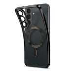 Dėklas Tech-Protect MagFlex MagSafe Galaxy S26 FE, blizgus juodas -- Galaxy S26 FE